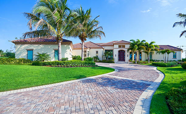 Cobblestone Driveway Pavers in Lost Hills, CA